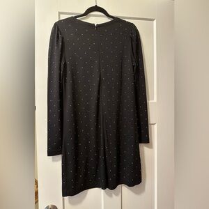 Loft beaded dress, black, size S